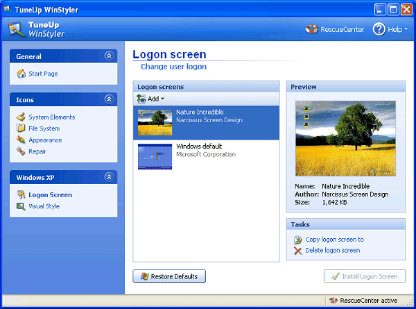 TuneUp WinStyler v4.5