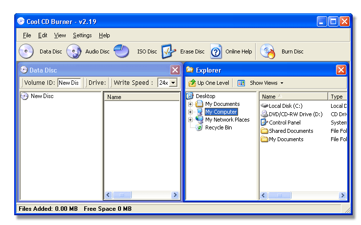 Cool CD Burner v2.48