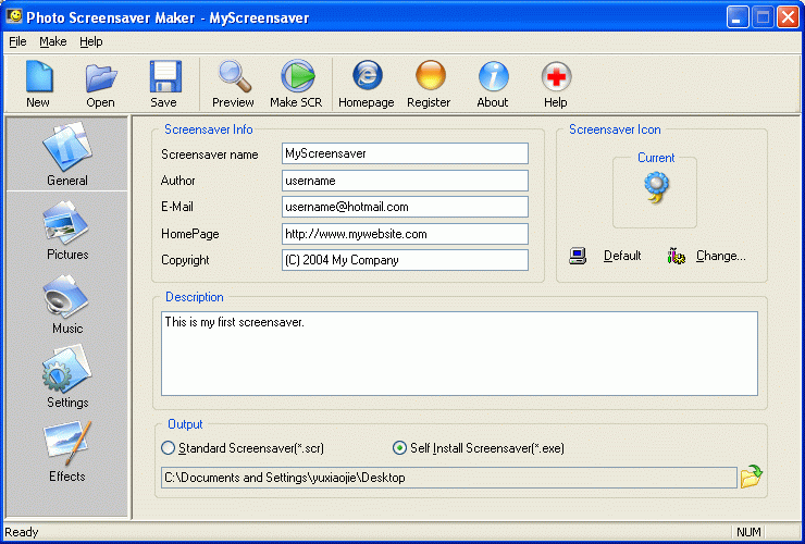 Photo Screensaver Maker 6.0.5