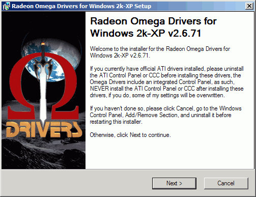 ATi 显卡Omega加速版 v4.8.445