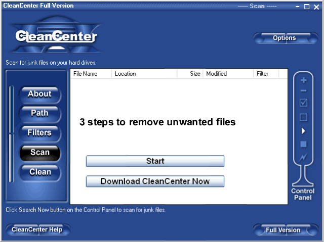 CleanCenter v2.20.1.5