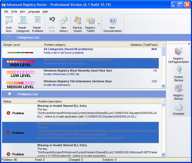 Advanced Registry Doctor v9.1 Build 01.6