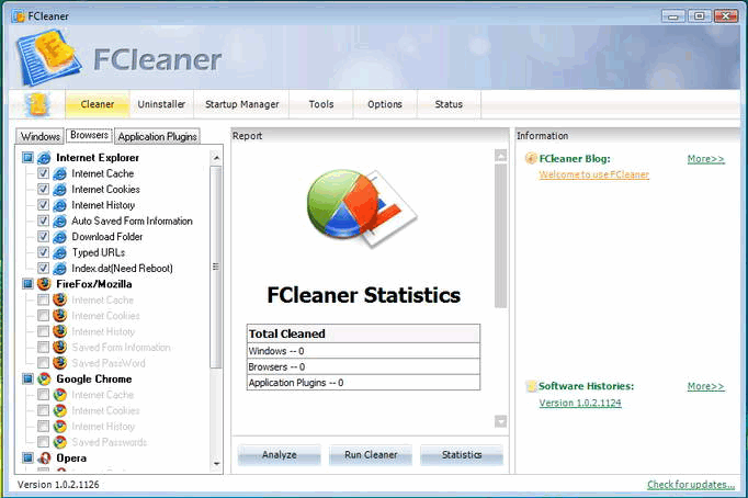 FCleaner v1.3.1.625