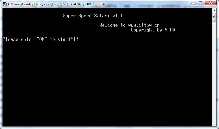 SuperSpeedSafari v1.4