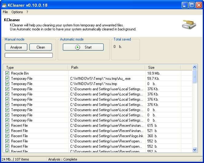 KCleaner v3.7.0.108