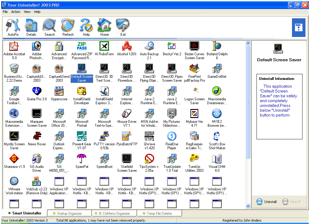 Your Uninstaller v7.5.2014.8