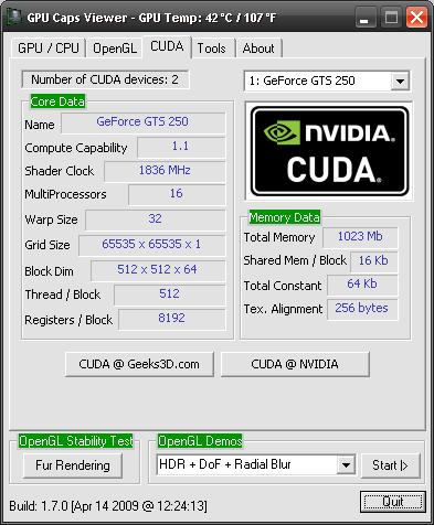 GPU Caps Viewer v1.45.1.6