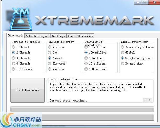XtremeMark(CPU性能测试软件) v5.6.1.409