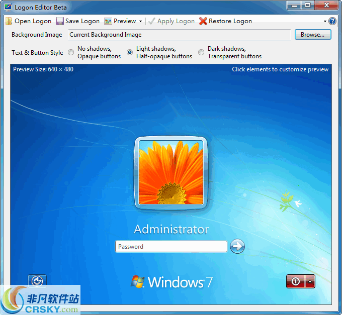 Logon Editor v1.0.0.4