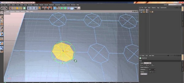 PolyCircle(快速钻孔挖洞C4D插件) v1.56