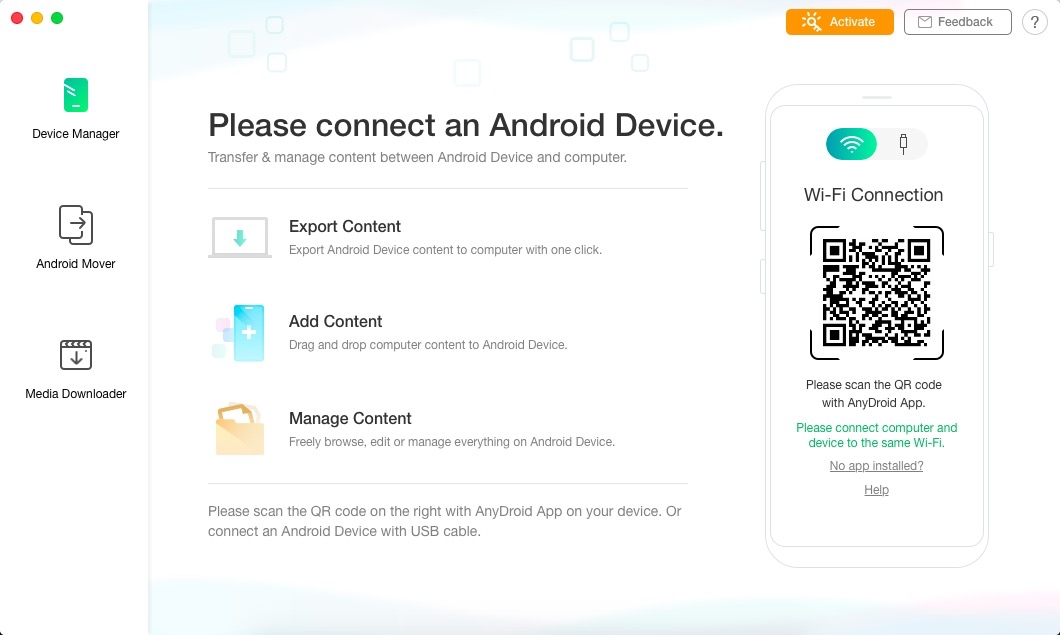 安卓设备助手AnyDroid v7.3.0.20200823