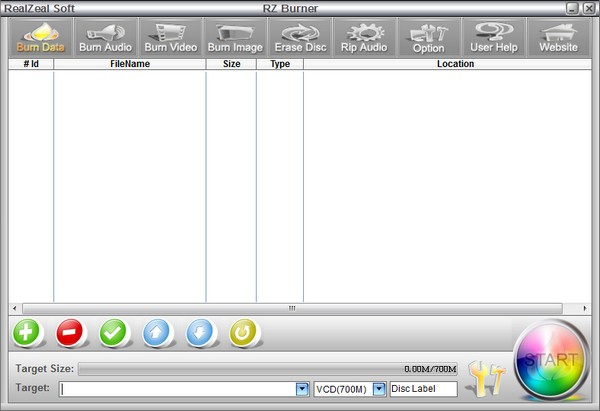 RZ Free DVD Burner(光盘刻录工具) v3.05
