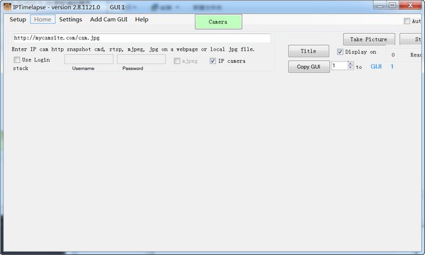 SebecTec IPTimelapse(流媒体软件) v2.8.1124