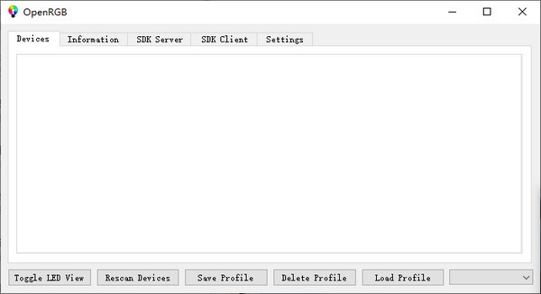 OpenRGB(RGB设备灯光调节) v0.12