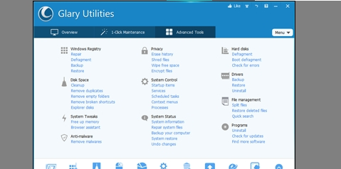 Glary Utilities 5磁盘清理 v5.171