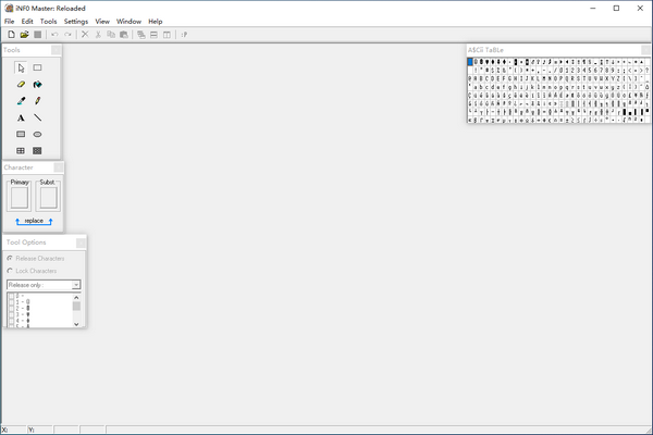 iNF0 Master(ascii-nfo画图制作工具) v1.5.5