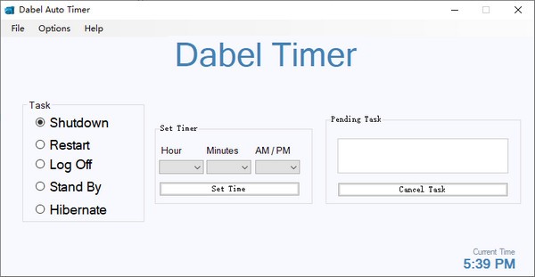 Dabel Auto Timer(定时关机工具) v1.4