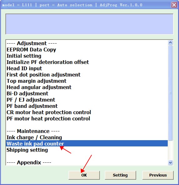 爱普生l313废墨清零软件 v1.8