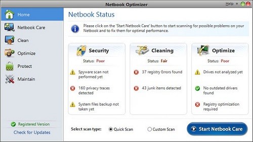 Netbook Optimizer(系统优化软件) v1.00.95