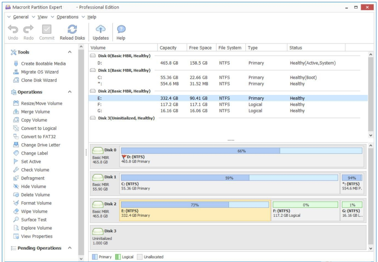 Macrorit Partition Expert Professional Edition(磁盘分区工具) v5.8.9
