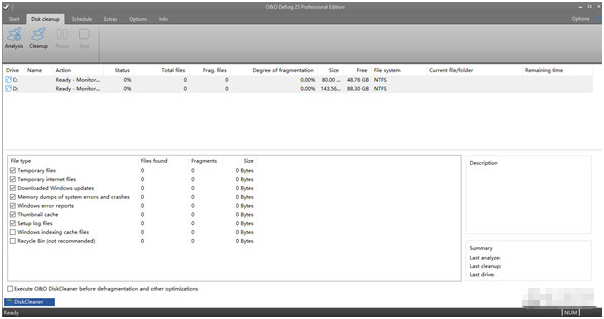 O&O Defrag(电脑磁盘清理工具) v1.79