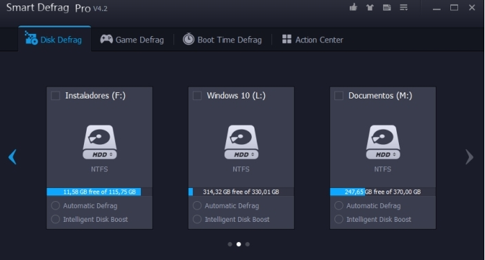 磁盘碎片整理IObit Smart Defrag v7.3.0.109