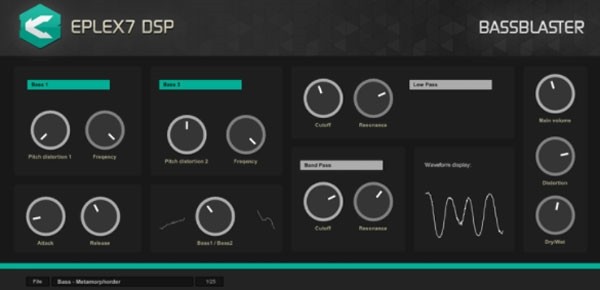 Eplex7 DSP BassBlaster(低音效果插件) v1.0.5