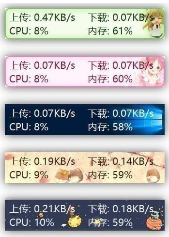 TrafficMonitor Lite版(电脑网速监控悬浮窗) v1.87