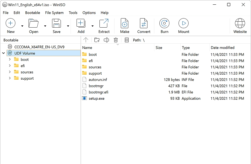 WinISO光盘映像工具 v7.1.1.8360