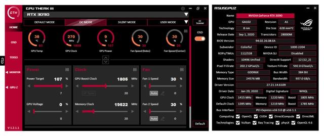 ASUS GPU Tweak III vGPv1.2