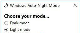 WindowsAuto-NightMode vAuto-Nighv1.1