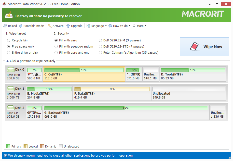 MacroritDataWiper v6.9.10