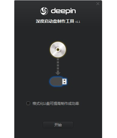 深度启动盘制作工具 v1.2