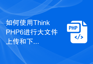 如何使用ThinkPHP6进行大文件上传和下载操作？