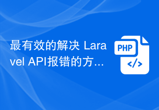最有效的解决 Laravel API报错的方法