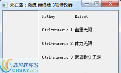 死亡岛激流终极版三项修改器 v3.5 