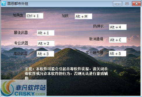 侠盗猎车手罪恶都市外挂 v1.12 