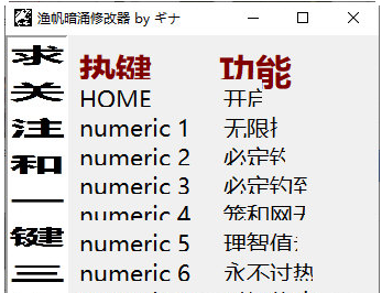 渔帆暗涌修改器 v32/66 