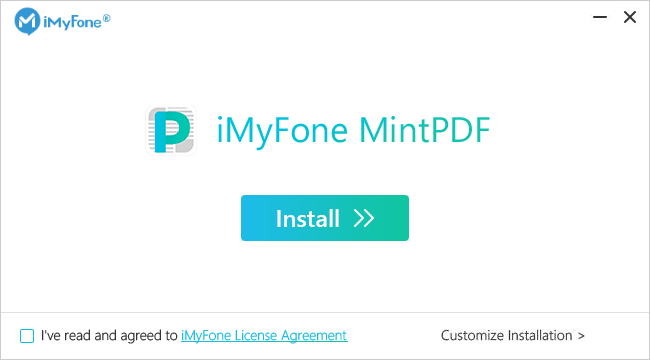 iMyFone MintPDF(PDF转换工具) v2.0.13 