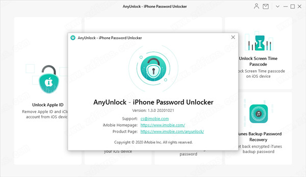 AnyUnlock iPhone Password Unlocker v1.3.5 