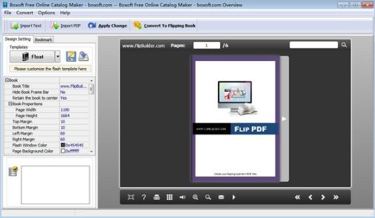 Boxoft Free Online Catalog Maker v3.4 