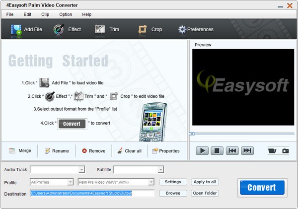 4Easysoft Palm Video Converter(视频转换软件) v3.2.30 